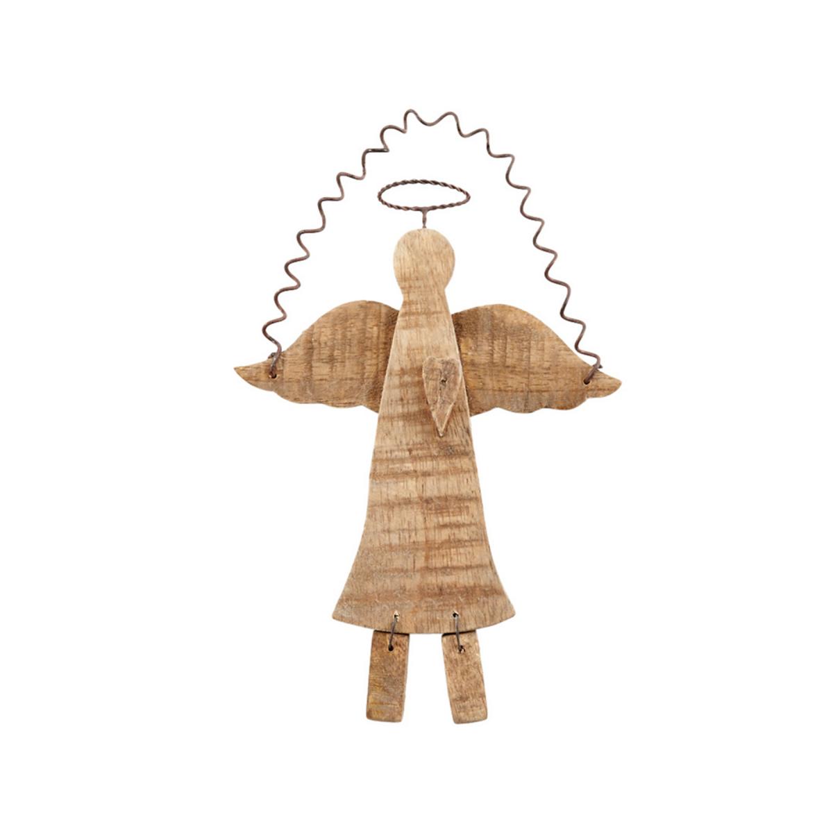 Barn Wood Angel Ornaments picture