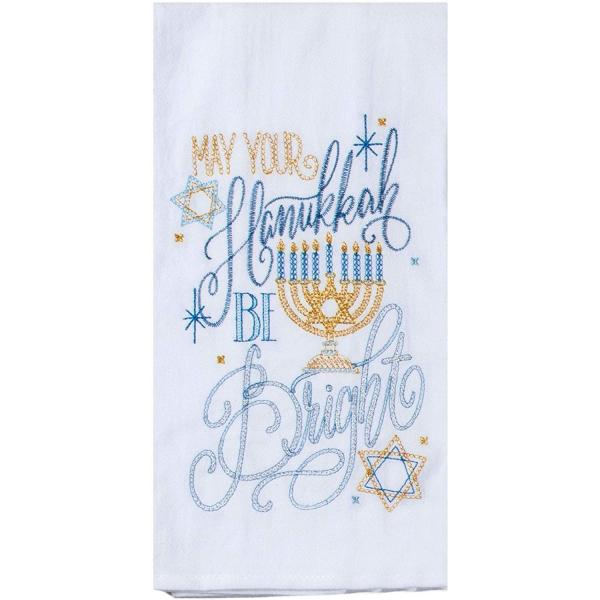 May Your Hanukkah Be Bright Towel