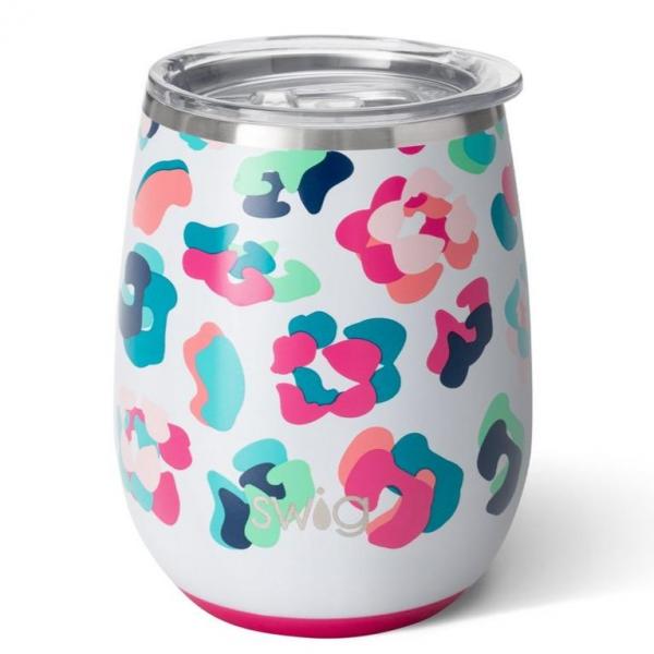 Swig Stemless Wine Cup, Party Animal