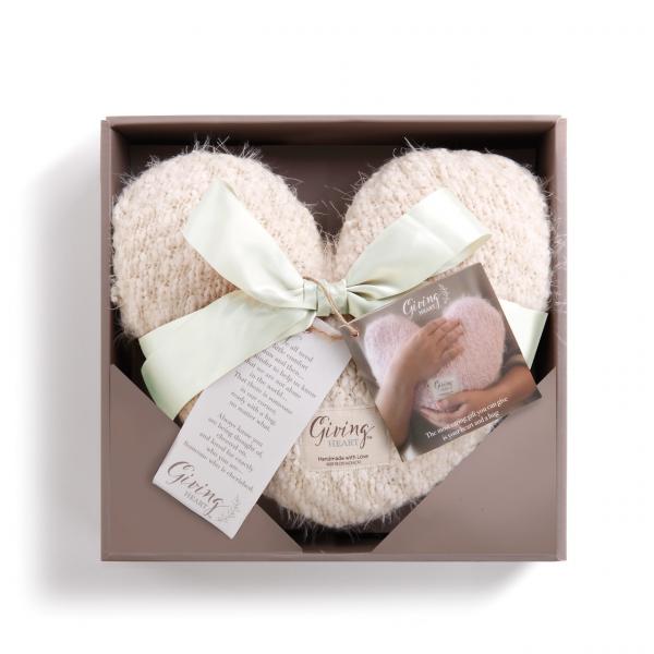 Giving Heart Pillow, 3 Colors