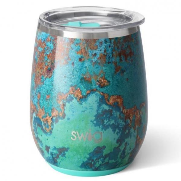 Swig Stemless Wine Cup, Copper Patina picture