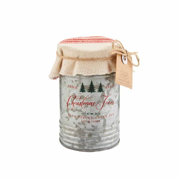 Christmas Tin Candles picture