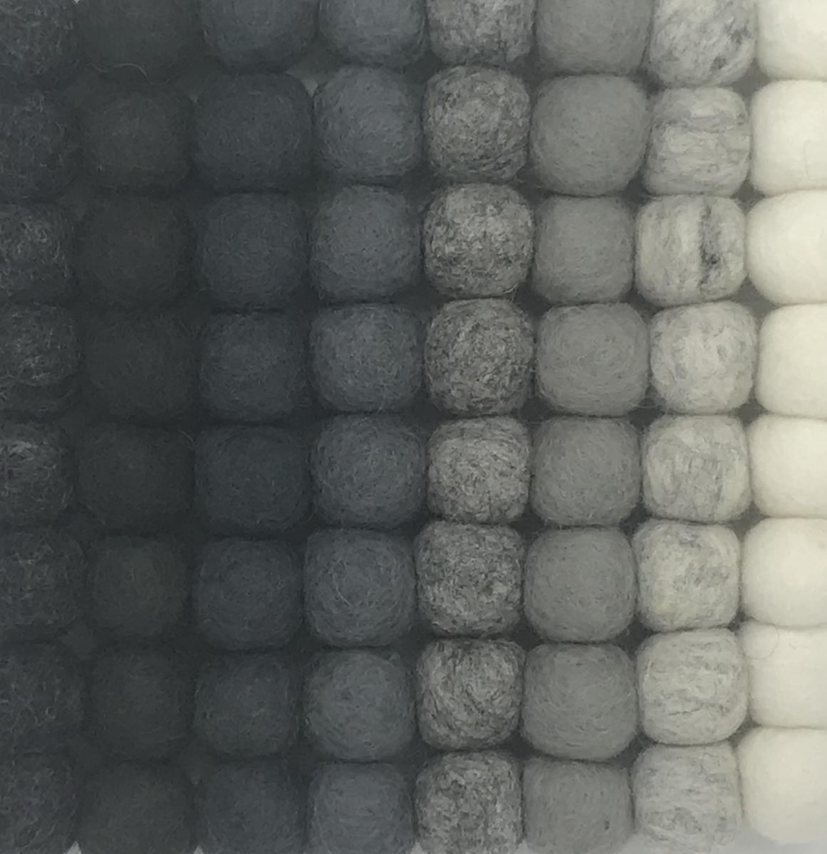 Felt Ball Trivet - Natural Tones picture