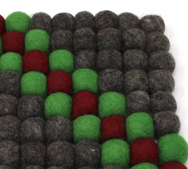 Holiday Felt Ball Trivet SALE! picture