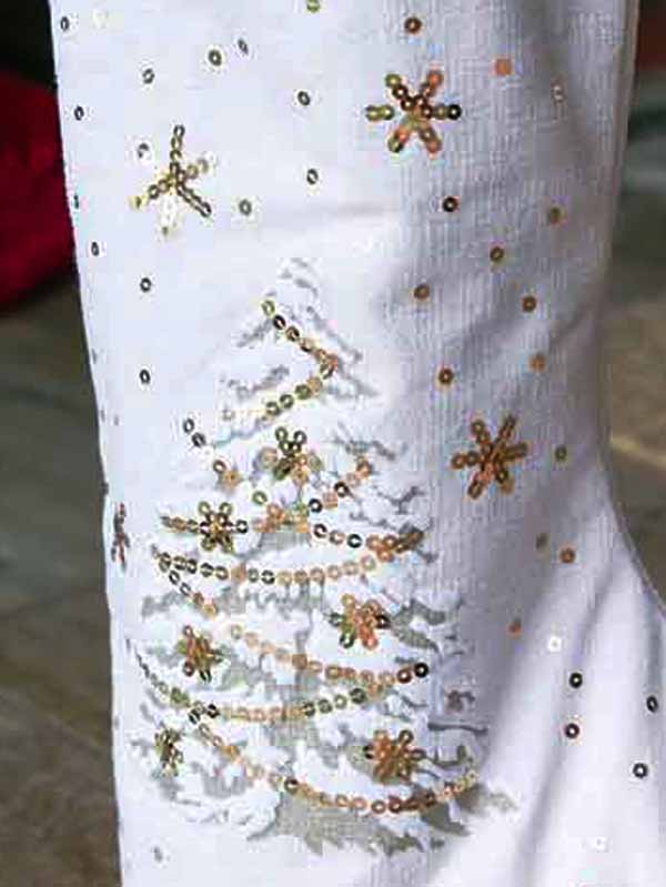 30" O'Shiny Tree Standing Stocking picture