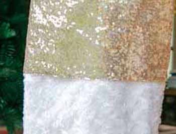 2 pc All That Glitters Stocking Bundle (2) 30" picture