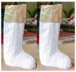 2 pc All That Glitters Stocking Bundle (2) 30"