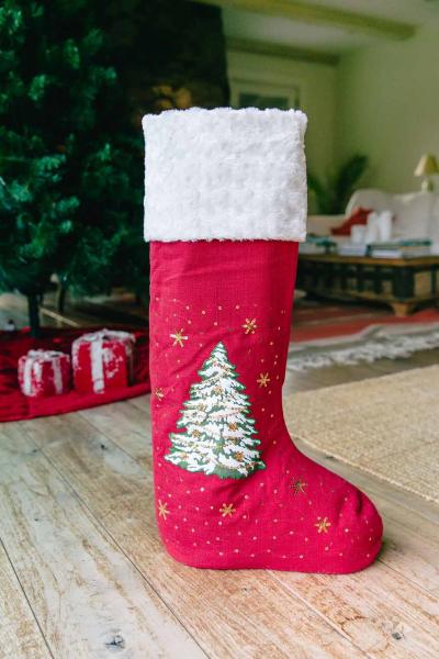 24" Tree of Gifts (w/LED Lights) Standing Stocking picture