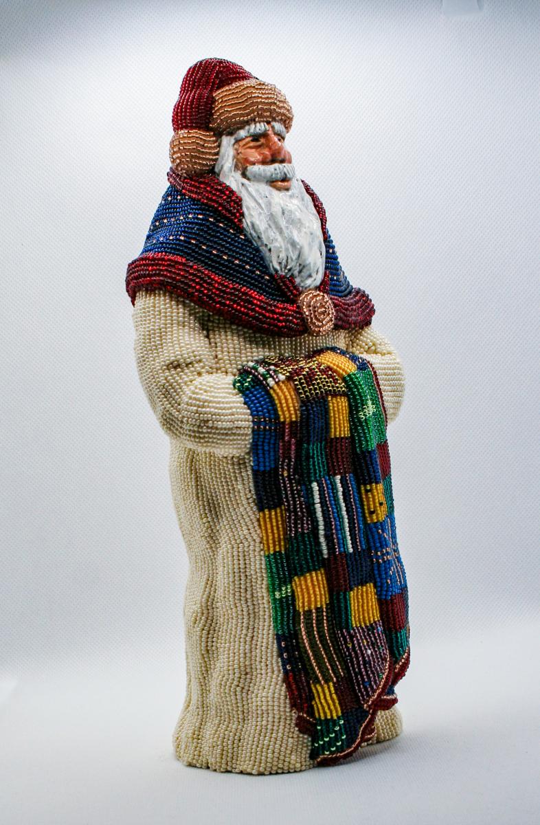 Santa with Quilt picture