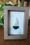 Sea Glass Sail Boat