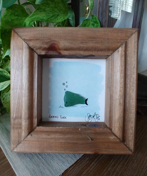 Sea Glass Whale