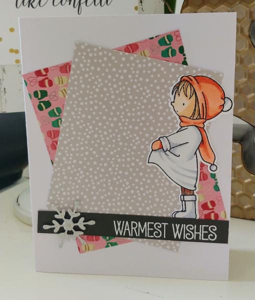 Handmade Card  - Warmest Wishes
