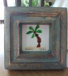 Sea Glass Palm Tree