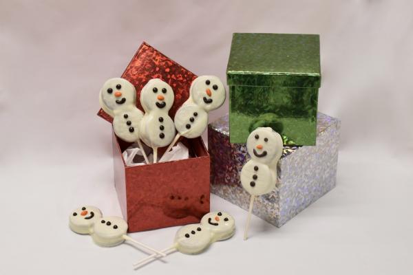 Snowman Pops