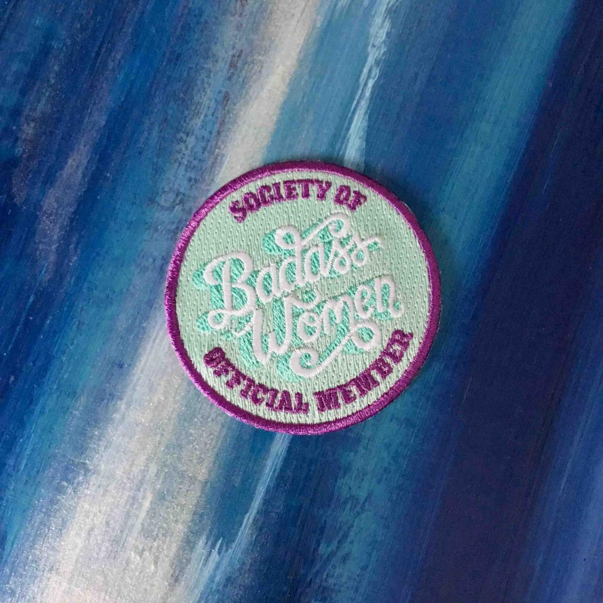 Society of Badass Women - Iron On Patch picture