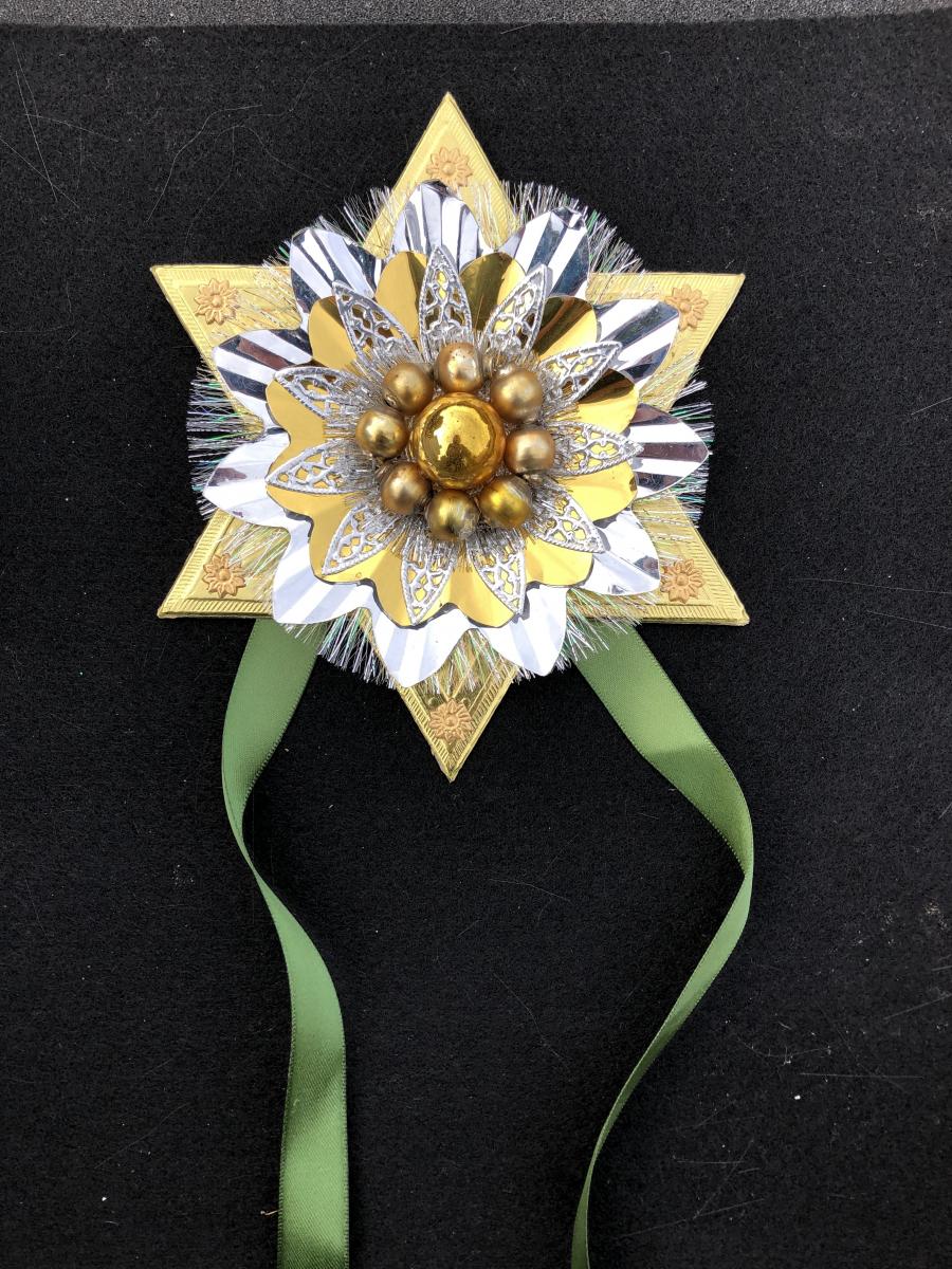 Gold Star Tree Topper picture