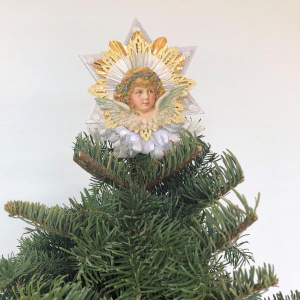 Gold Star Tree Topper picture