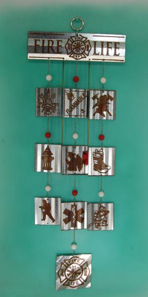Fire Life Wind Chime