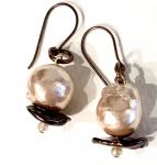 Champagne Pearl Earrings