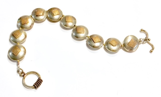 Puff Coin Bracelet