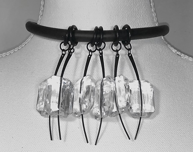 Quartz Crystal Bead Necklace