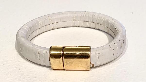 White Cork Bracelet picture