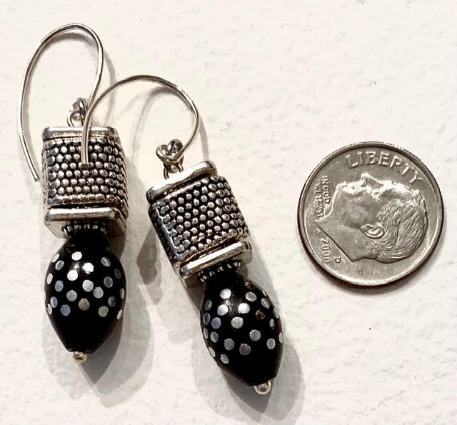 Pearl & Prayer Bead Earrings