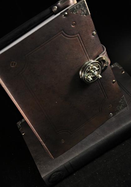 Lock Leather-bound Book picture