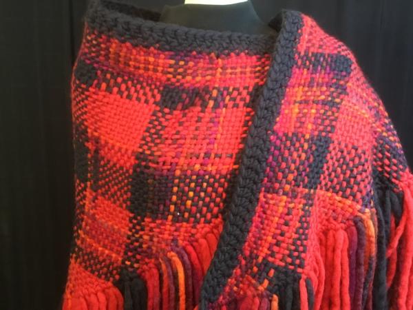 Handwoven  Triangular Shawl