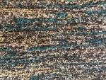 Handwoven Pendleton wool selvedges rug