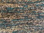 Handwoven Pendleton wool selvedges rug