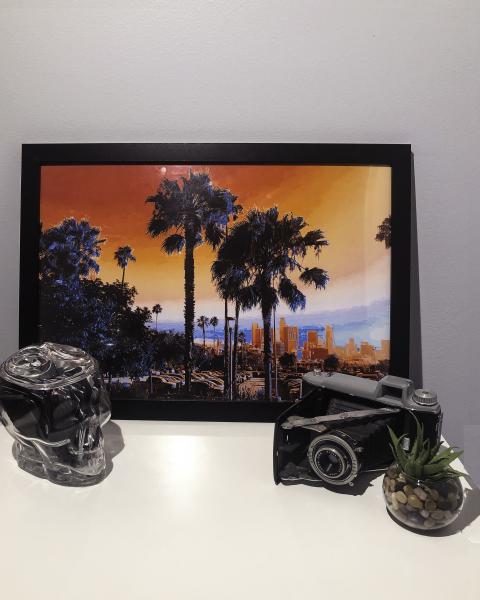 Dodger Stadium, Los Angeles California FRAMED PRINT picture