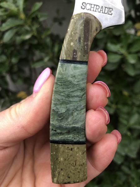 WYOMING JADE and LIZARD SKIN Sharpfinger picture