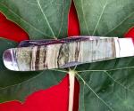 LEOPARD SKIN JASPER Trapper Knife