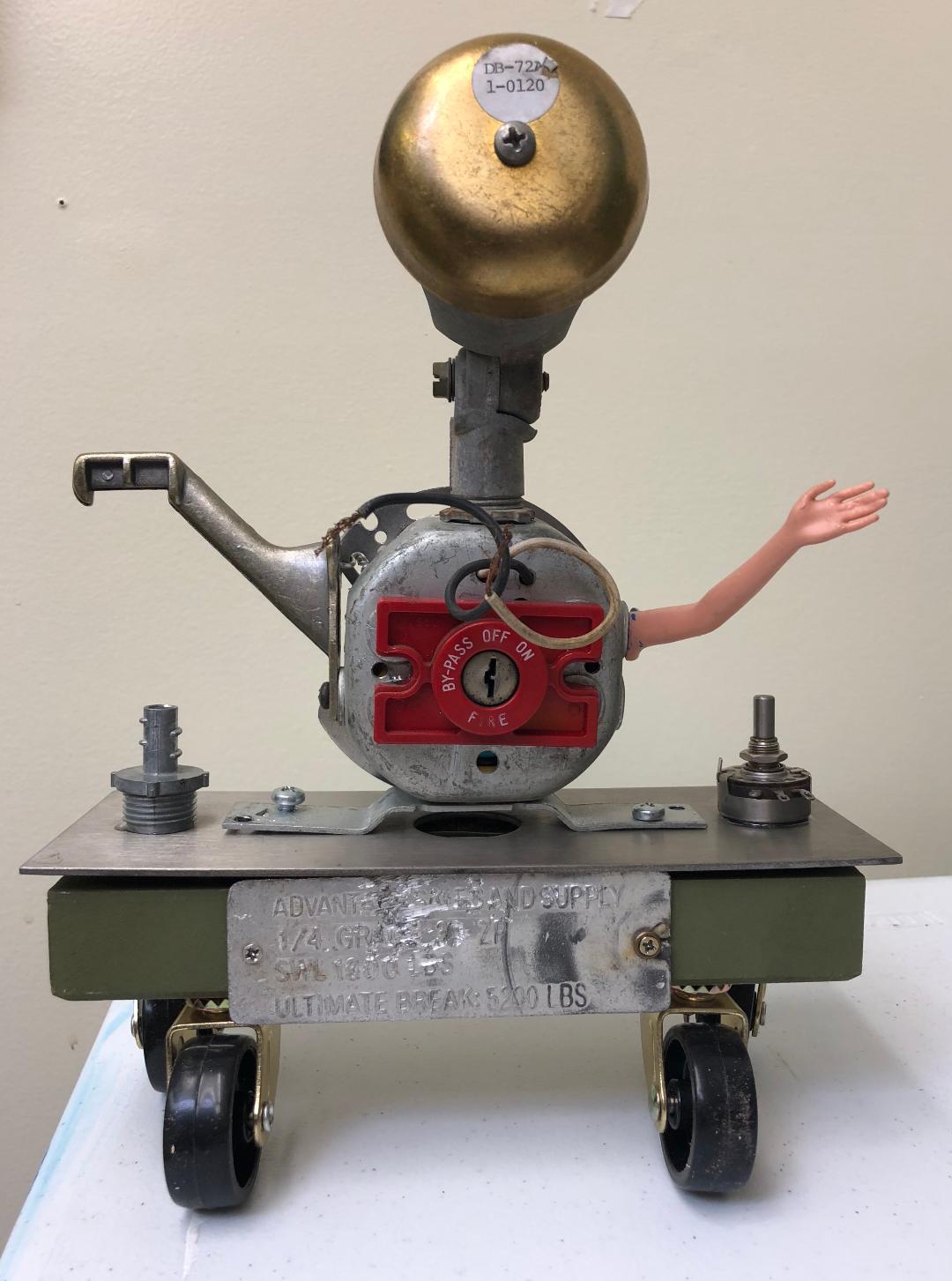 Alarmed 9&rdquo; x 11 &frac12;&rdquo; x 5&rdquo; picture