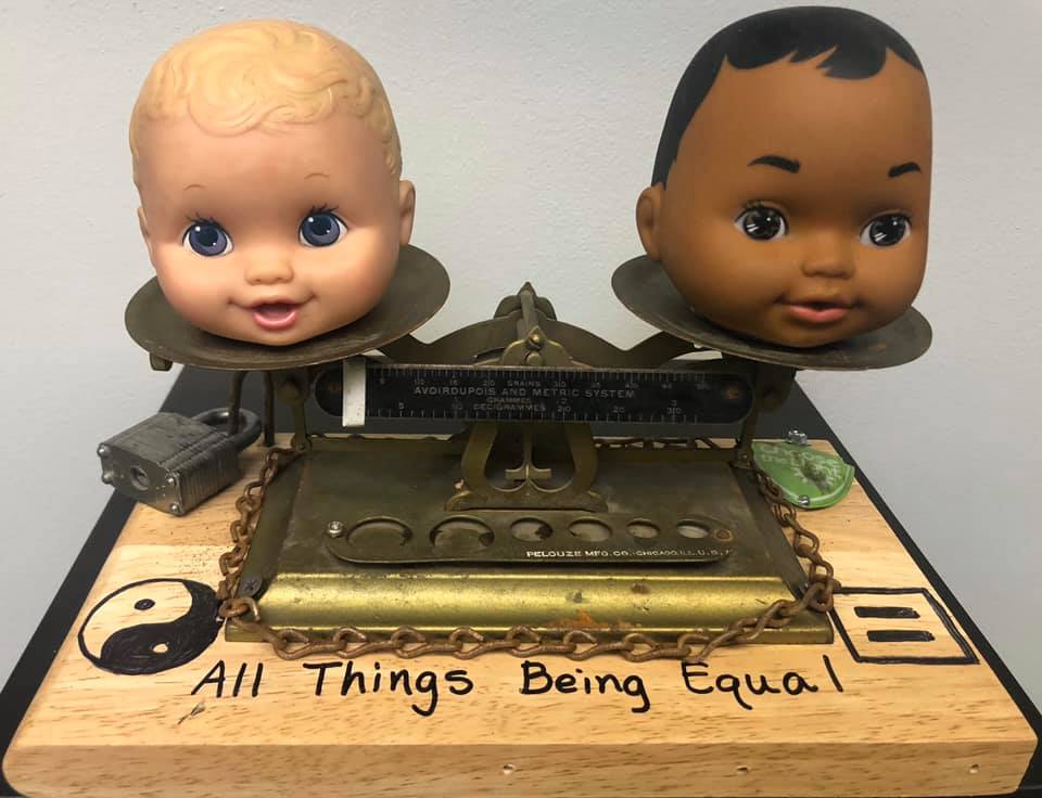 All Things Being Equal 10 &frac14;&rsquo; x 7 &frac12;&rdquo; x 9&rdquo; picture