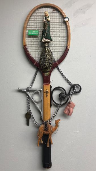 It’s a Racket 11” x 27” x 4” picture