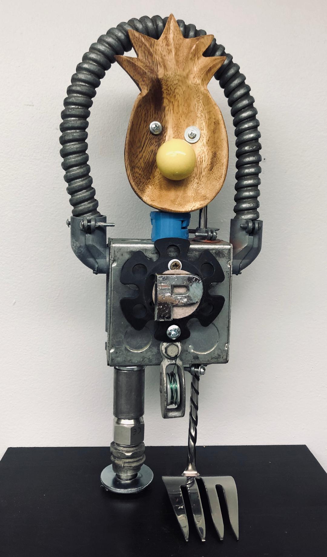 Pineapple Boy  7&rdquo; x 15 &frac12;&rdquo; x 5&rdquo; picture