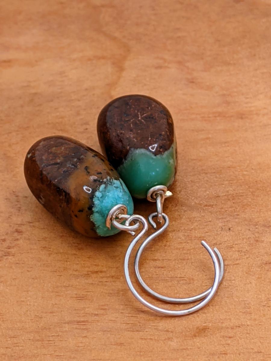 Polished Chrysoprase | Silver picture