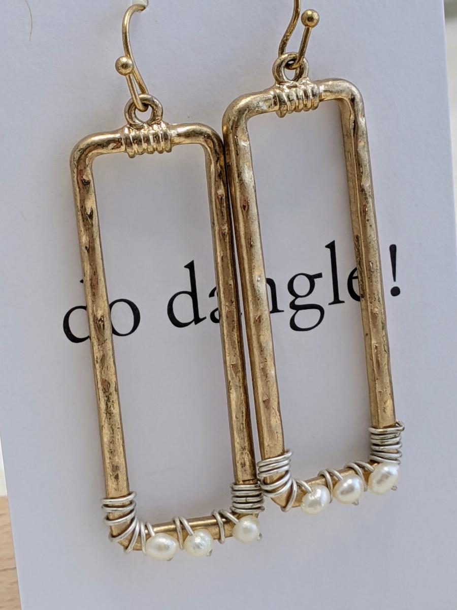 Wrapped Seed Pearls | Silver picture