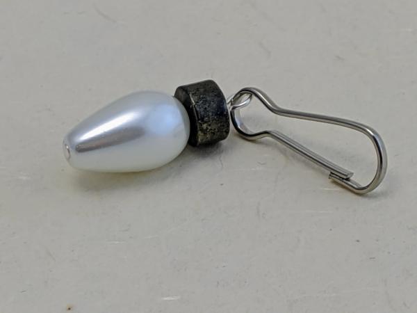 Holiday Light Zipper Dangle | Metallic - Large picture