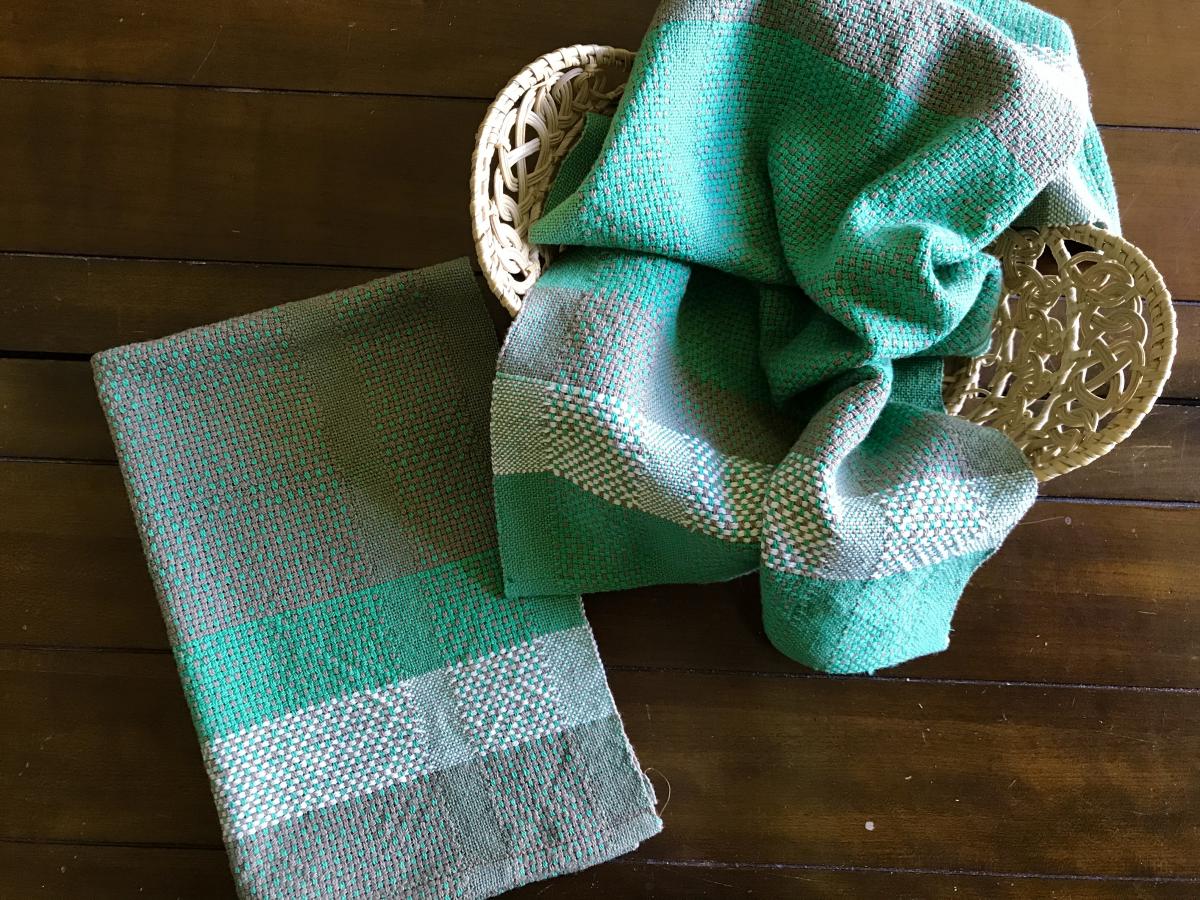 Handwoven Rustic Placemats (or Kitchen Towels) picture