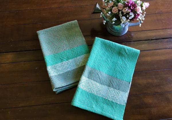 Handwoven Rustic Placemats (or Kitchen Towels) picture