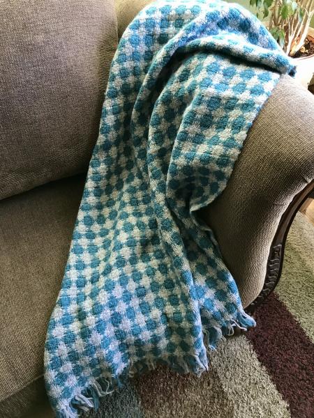 Handwoven Wool Throw