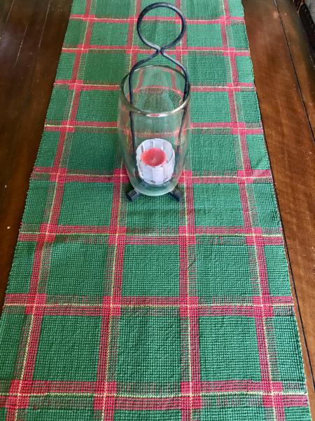 Christmas Table Runner - Handwoven