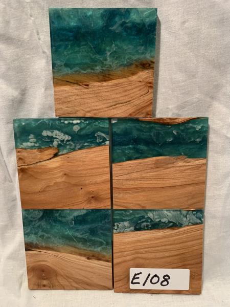 Wood and Epoxy Drink Coaster picture