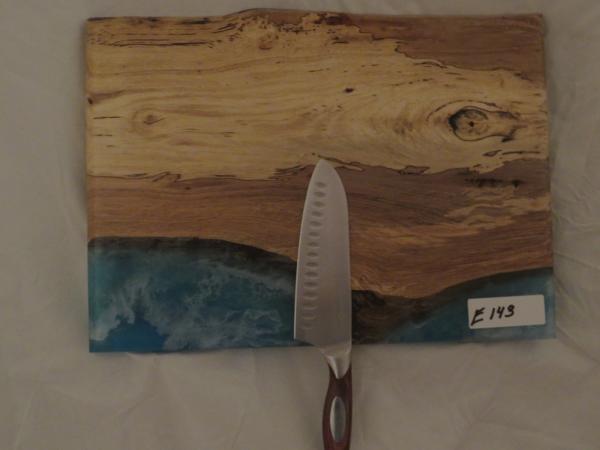 Epoxy Live Edge Magnetic Knife Holder