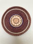 Circular pine needle wall hanging