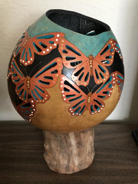 Copper Butterflies Gourdart picture