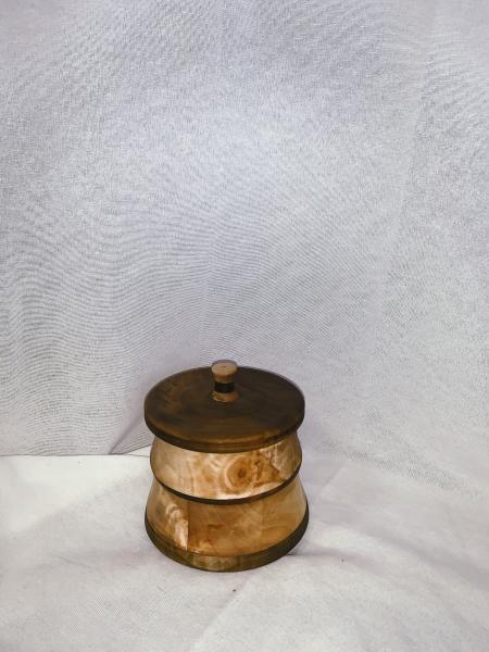 Round Wood Box